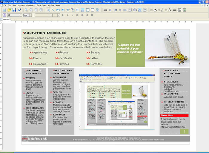 Digiform Document Designer picture or screenshot