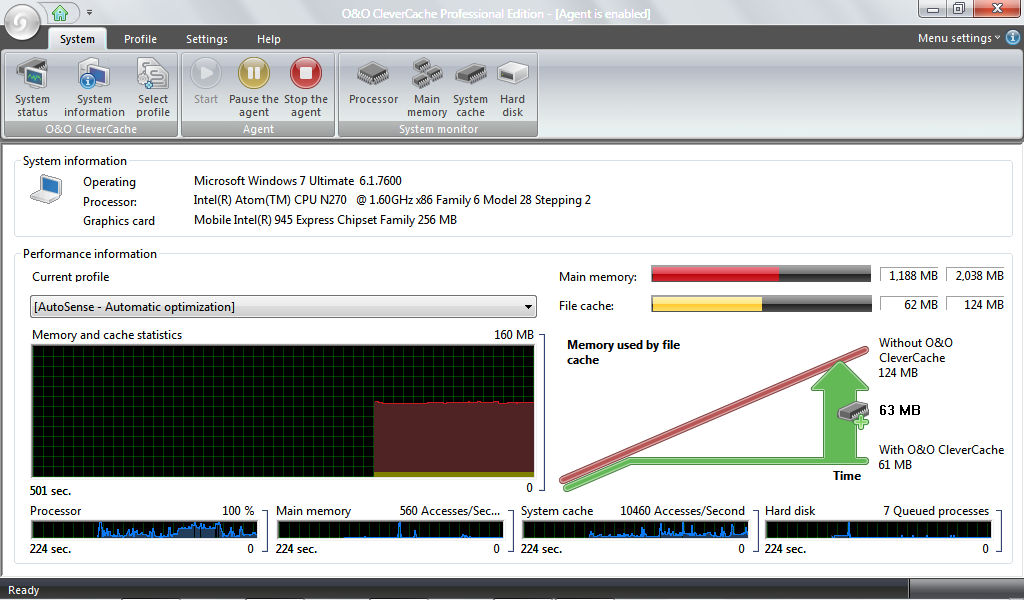 O&O CleverCache picture or screenshot