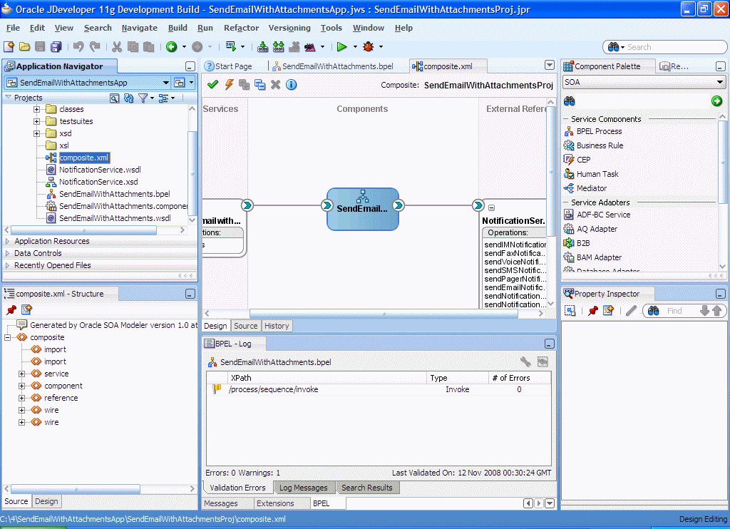 Oracle JDeveloper picture