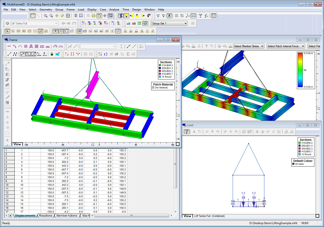 Multiframe picture or screenshot