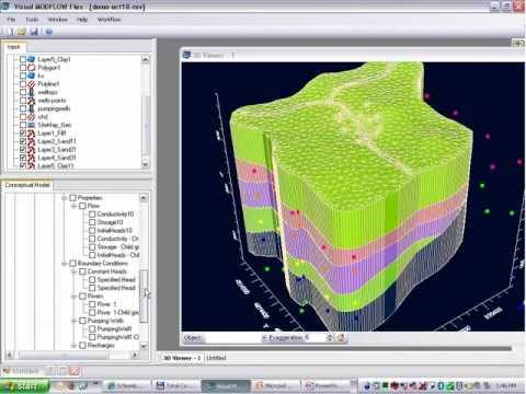 Visual MODFLOW picture or screenshot