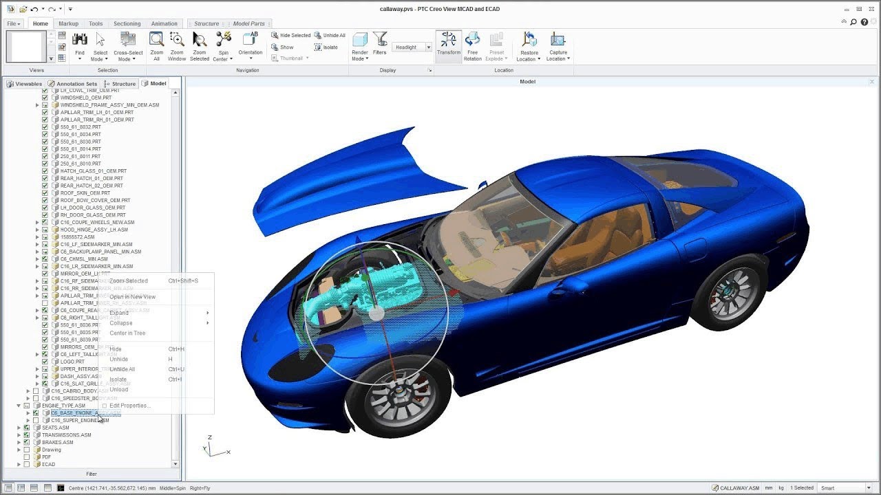 Creo View Lite (ProductView) picture or screenshot