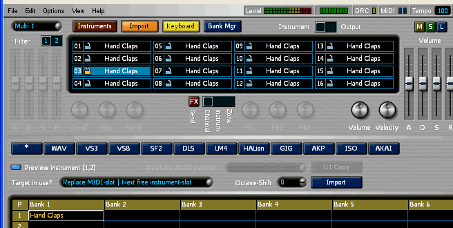 MAZ Sound Tools VSampler picture or screenshot