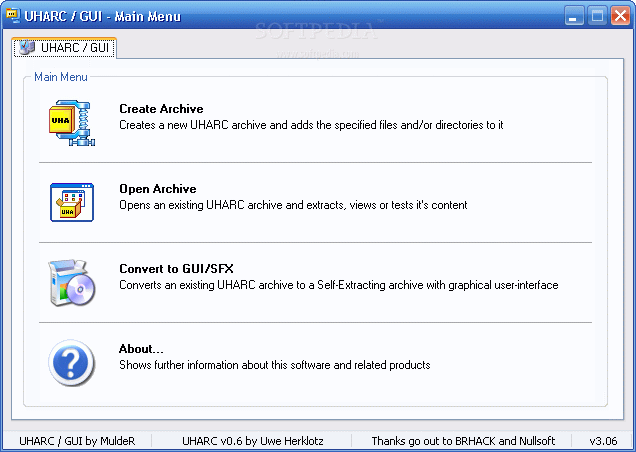 uharc 0.6