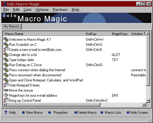 Macro Magic picture or screenshot
