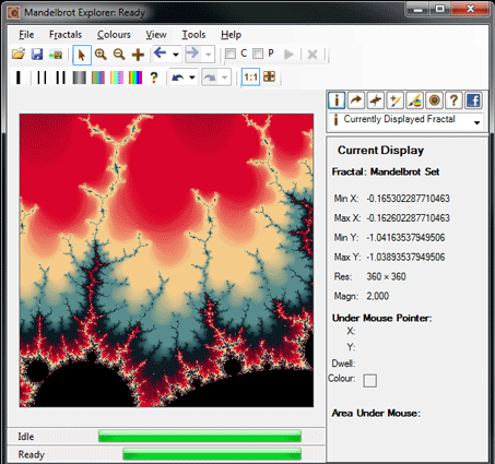 Mandelbrot Explorer picture or screenshot