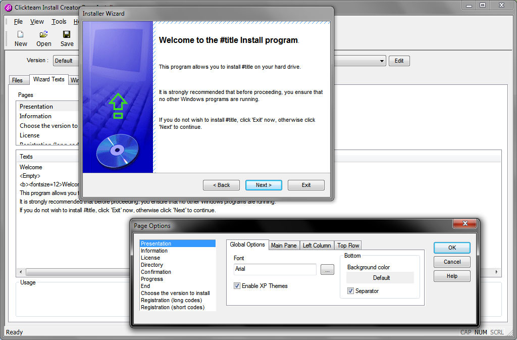 Install Creator picture or screenshot