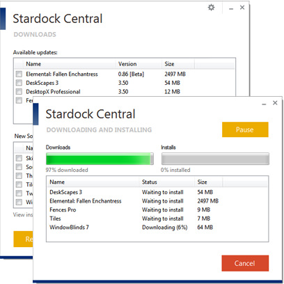 Stardock Central picture or screenshot