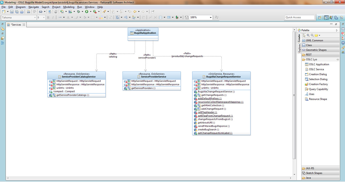 IBM Rational Software Architect picture or screenshot