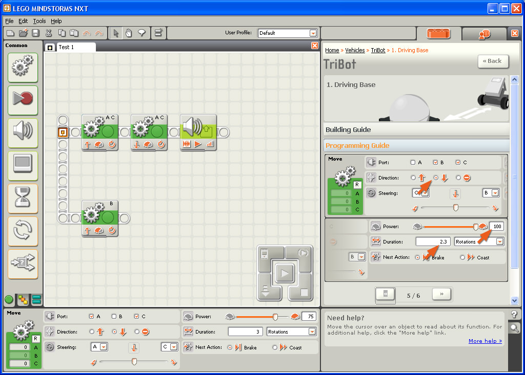 LEGO MINDSTORMS NXT file extensions