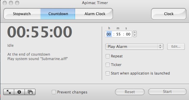 Apimac Timer picture or screenshot