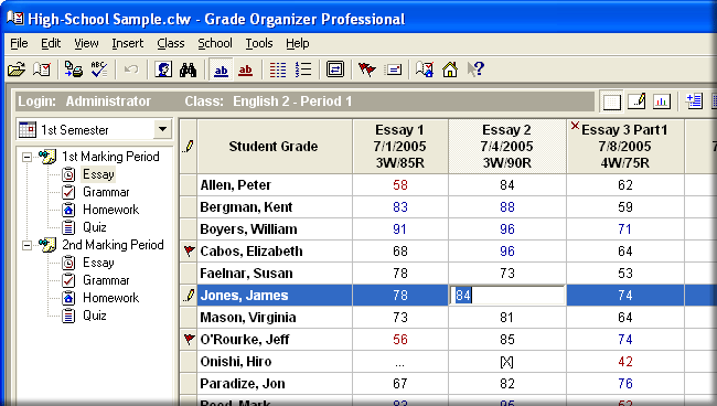 Grade Organizer picture or screenshot