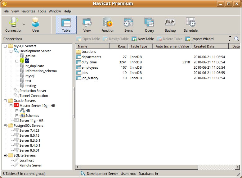 Navicat Premium (Linux) picture