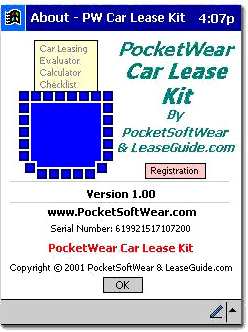 PocketWear Car Lease Kit picture or screenshot