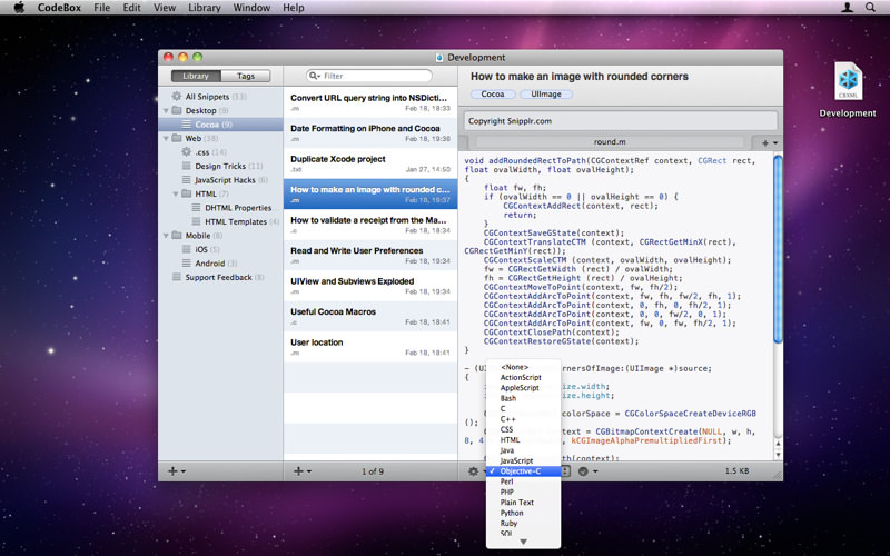 Codebox for mac pro
