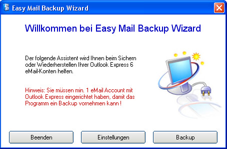 Easy Mail Backup Wizard picture