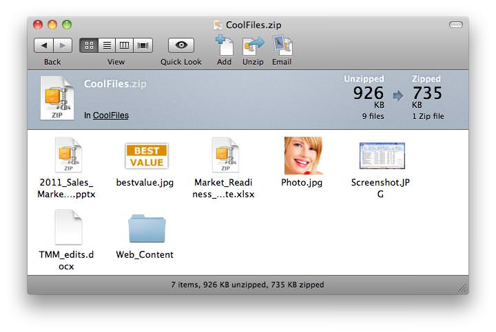 WinZip Mac Edition picture