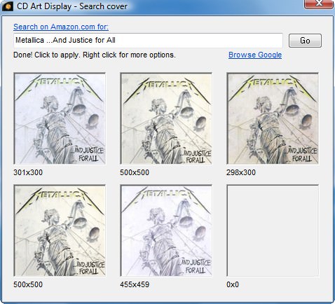CD Art Display picture or screenshot