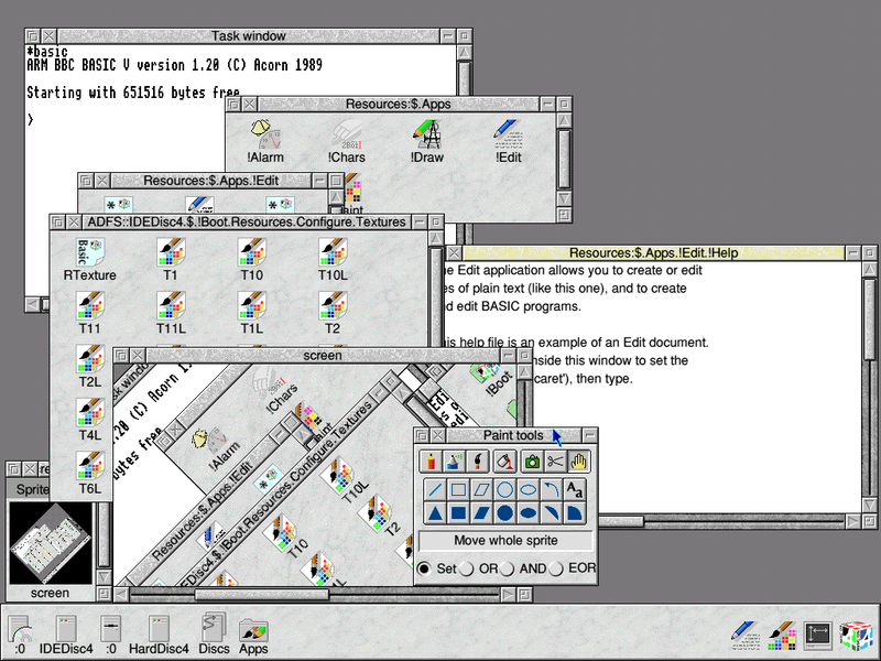 RISC OS 6 picture