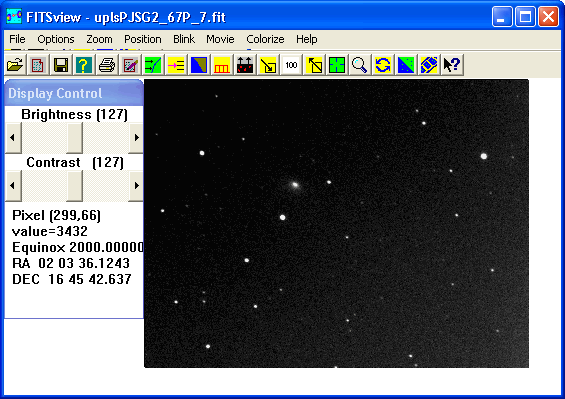 FITSview picture or screenshot