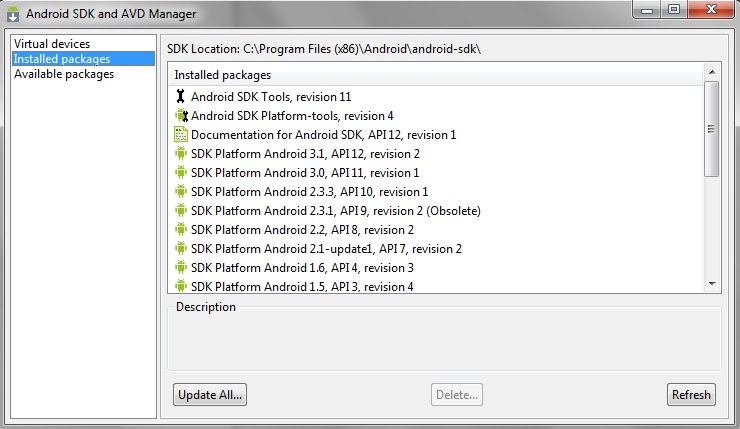 Google Android SDK Tools picture