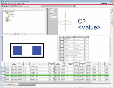 Cadence OrCAD Capture CIS picture or screenshot