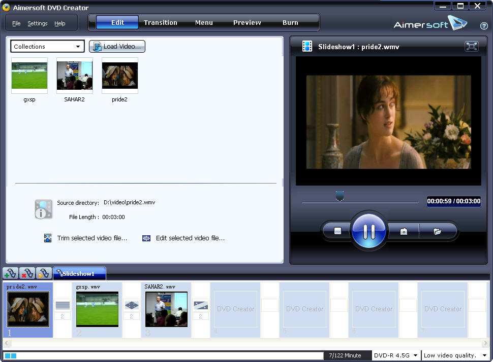 Aimersoft DVD Creator for Windows picture or screenshot