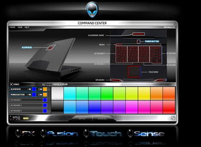 Alienware Command Center picture or screenshot