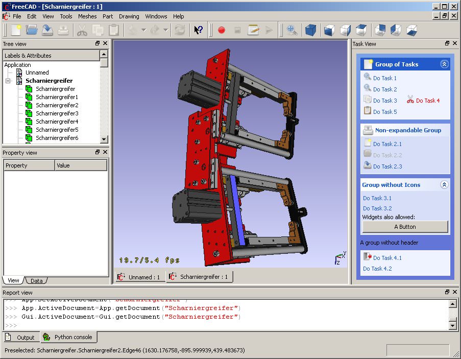 FreeCAD picture or screenshot