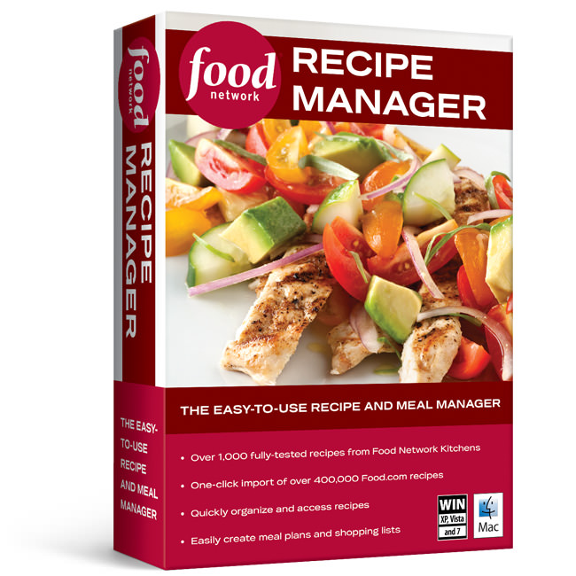 Food Network Recipe Manager picture or screenshot