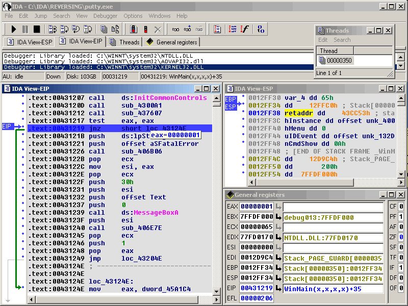 Interactive Disassembler picture or screenshot