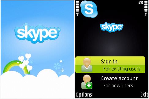 Skype for Symbian picture