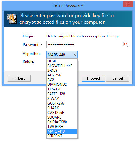 Advanced Encryption Package picture or screenshot