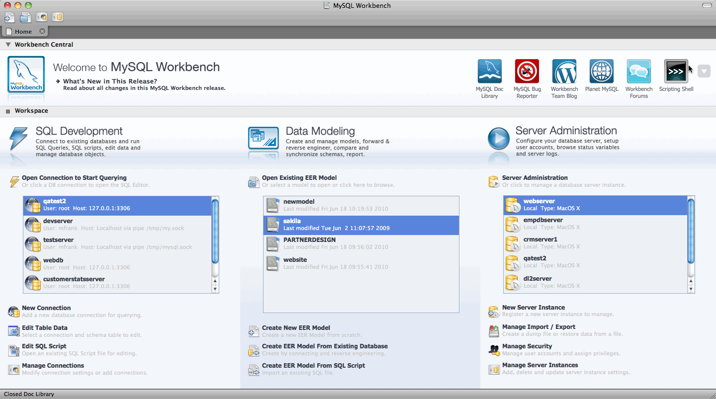 Mysql Workbench For Mac Free Download