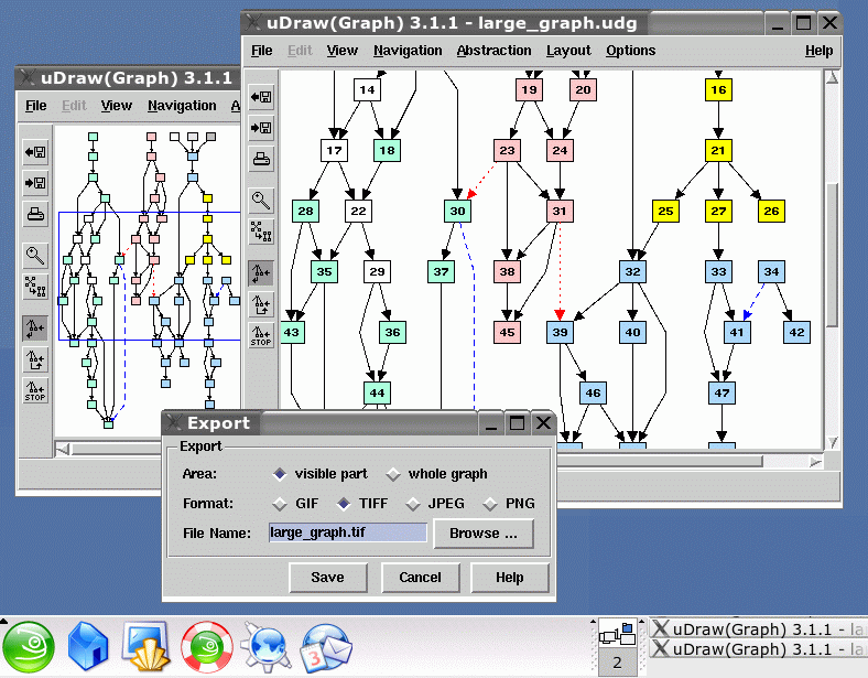 uDraw(Graph) picture or screenshot