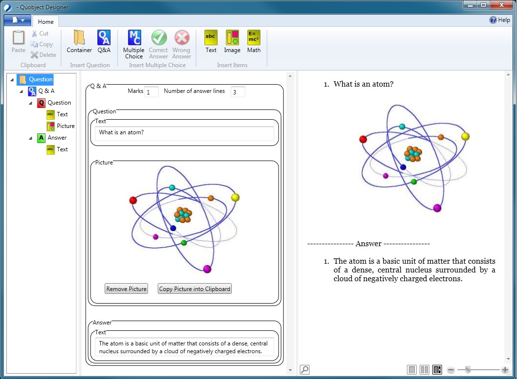 Quobject Designer picture or screenshot