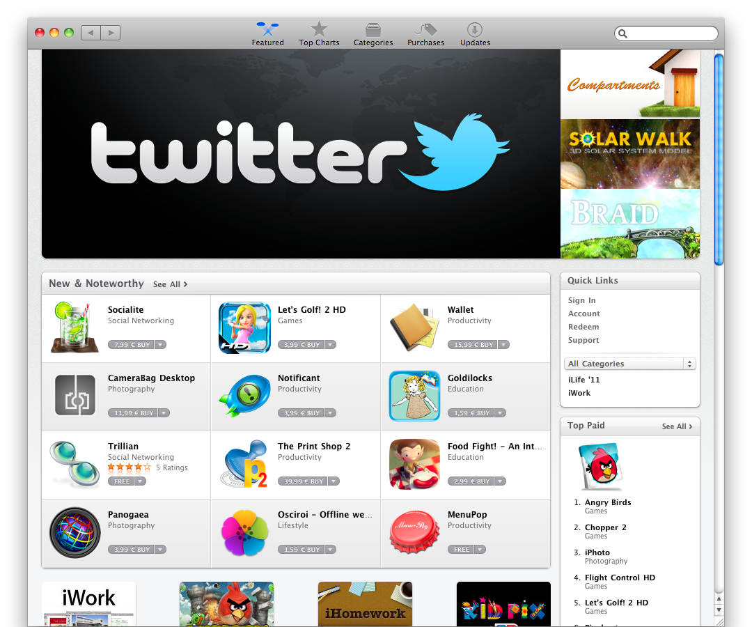 How to search in Mac App Store by the file extension