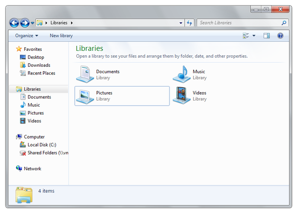Microsoft Windows Libraries
