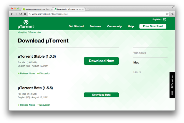 download .torrent file mac