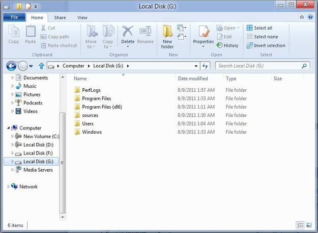 Mounting VHD in Windows 8