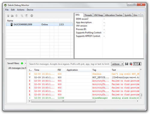 Dalvik Debug Monitor