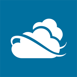 SkyDrive for Windows Phone logo.