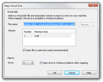 VMware workstation mounting disk