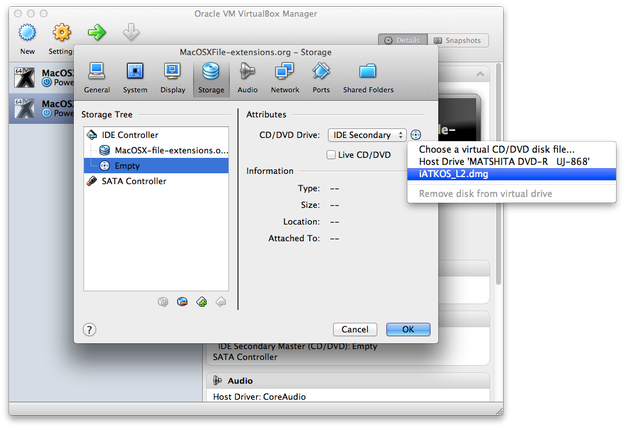 VirtualBox mounting iATKOS L2