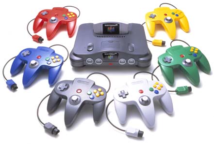 Nintendo 64 gaming console