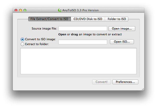 AnyToISO converter for Mac