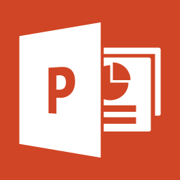 Microsoft Office PowerPoint 2013 logo