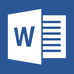 Microsoft Office Word 2013 logo