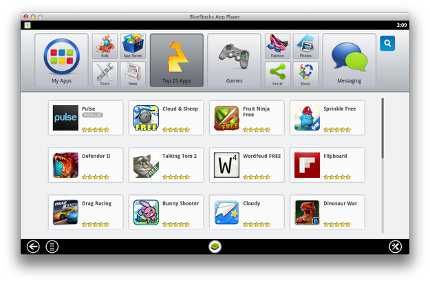 BlueStacks for Mac Top 25 Apps