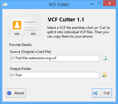 VCF Cutter ready